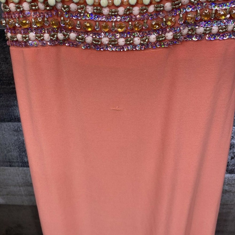 Rachel Allen Princess Beaded Evening Dress Sz 0 - Picture 6 of 9